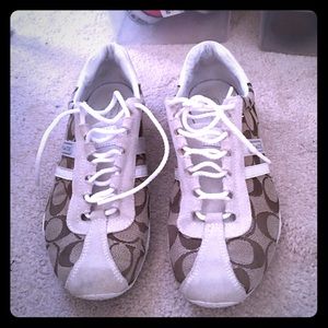 Coach laced shoes